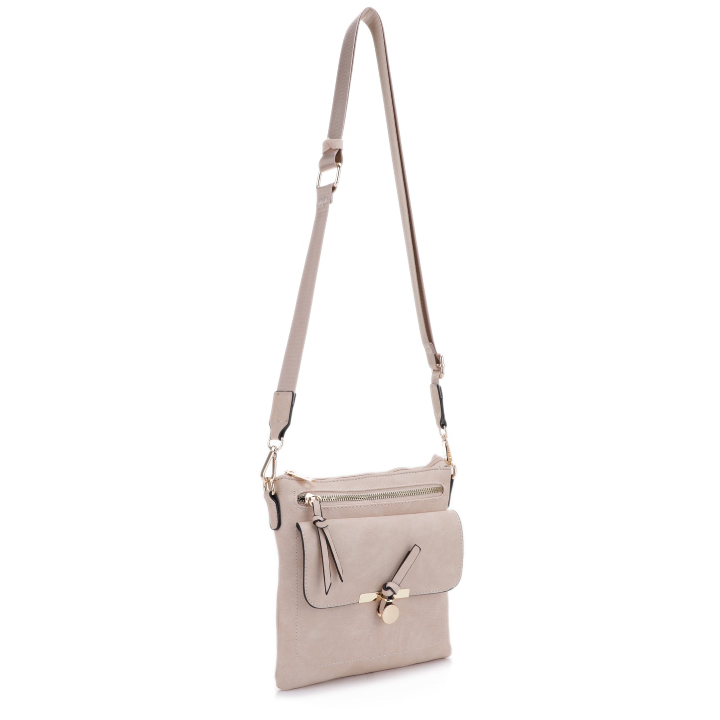 Donna & Becky Esther Double Zip Webbing Xbody