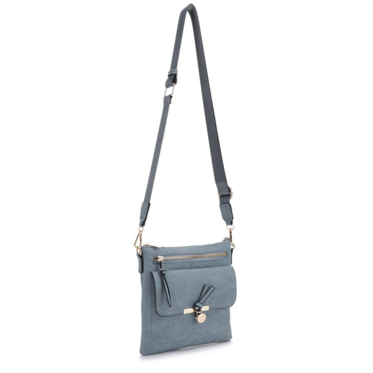Donna & Becky Esther Double Zip Webbing Xbody